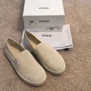 NWT Vince Preston Slip-on Sneakers White 7